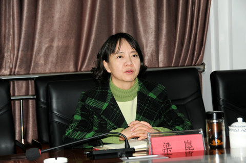 图7、梁崑书记提要求