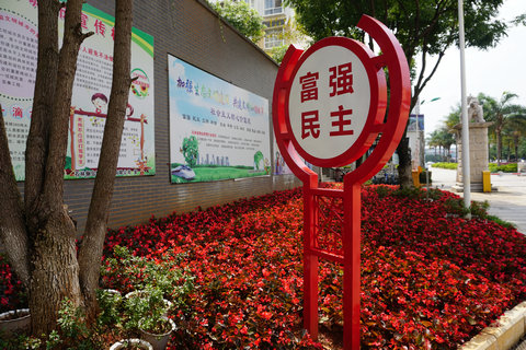 文明宣传展栏