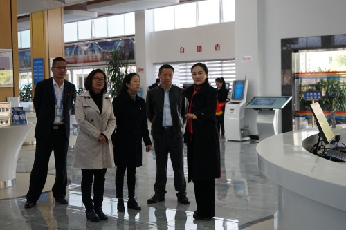市政务服务管理局李江局长调研石林县政府服务局大厅（杨恩情）