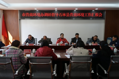 市营商环境办调研指导石林县营商环境工作汇报（杨恩情）