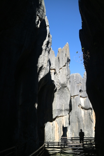 石峰轮廓（刘莎摄）