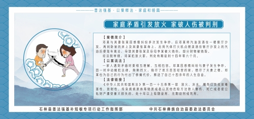 家庭矛盾引发放火 家破人亡被判刑