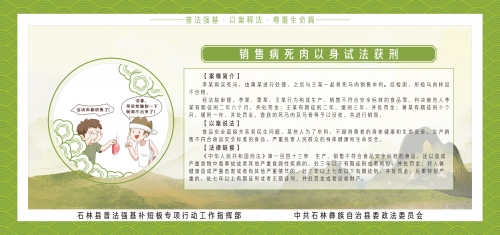 销售病死肉以身试法获刑